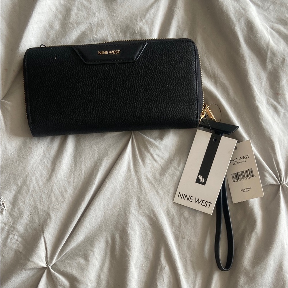 Nine West Black Clutch
